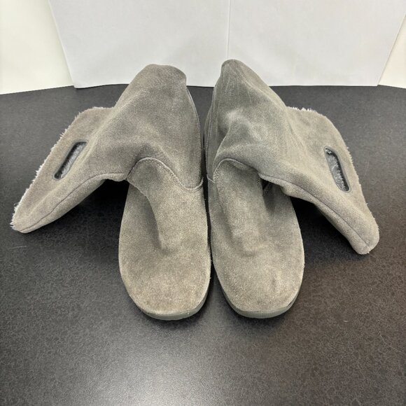 Skechers Adventure Water Resistant Women's Tall Grey Suede Winter Boots Size 8 - Picture 11 of 12